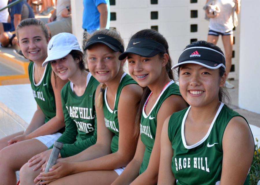 Girls Tennis Ends Season Second in League, Tenth in CIF