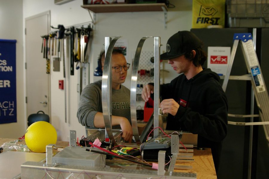 Building Up the Robotics Team