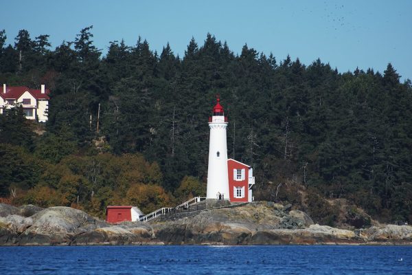 A Vancouver Island lighthouse. Photo Courtesy of Maëlick | Creative Commons
