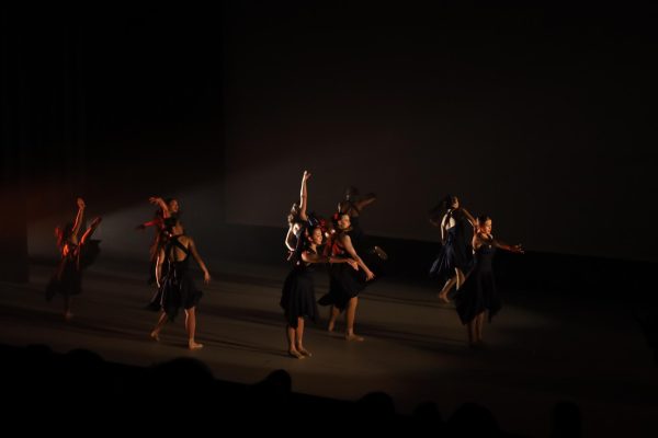 Sage Hill’s Honors Dance Program members dance the night away at their fall show, “IMPACT,” on Nov. 22, 2024.