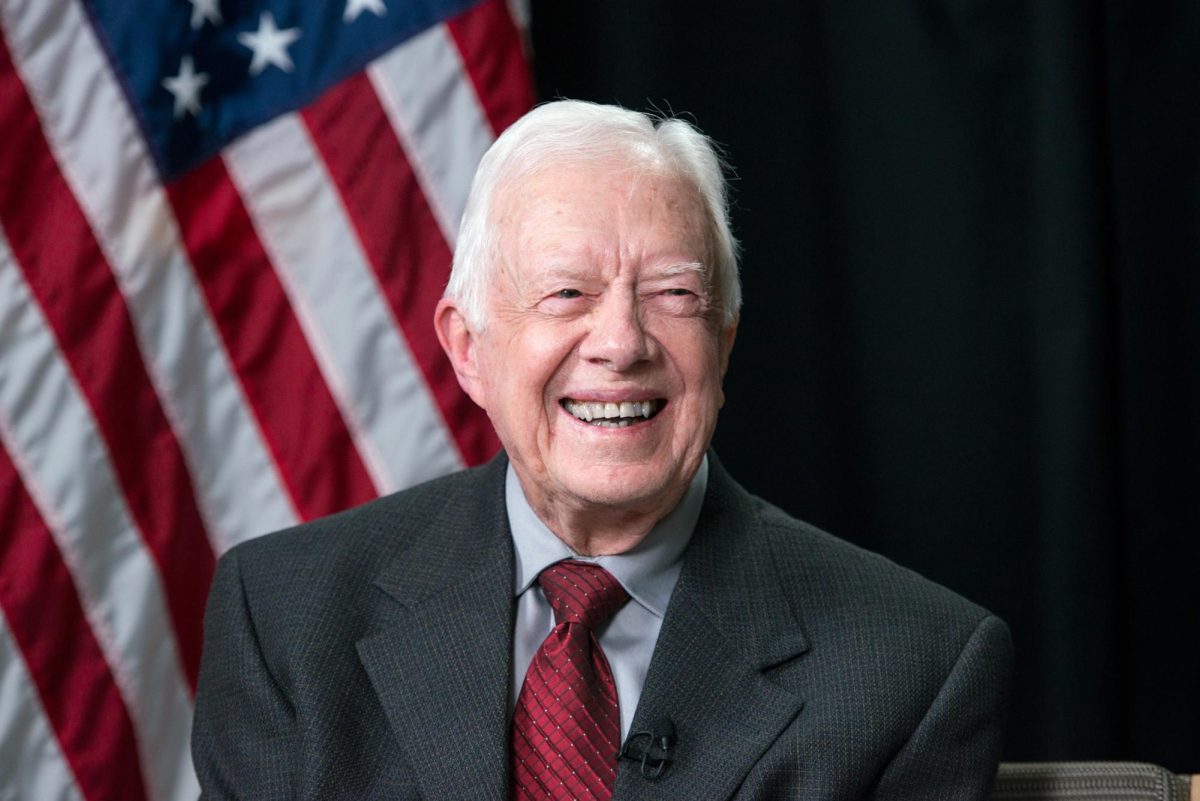 Former U.S. President Jimmy Carter photographed in 2014.