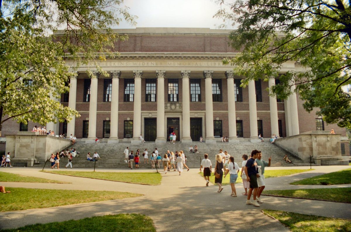The Widener Library (1915) - Harvard University - Massachusetts 